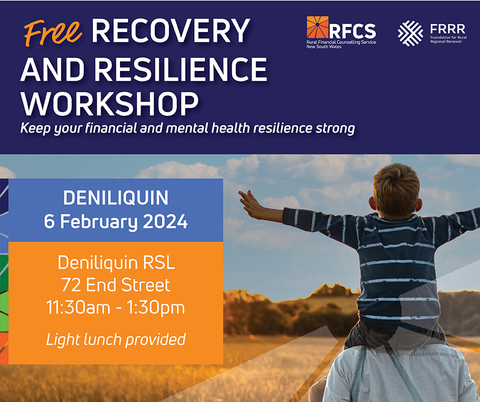 Recovery & Resilience Workshop Deniliquin